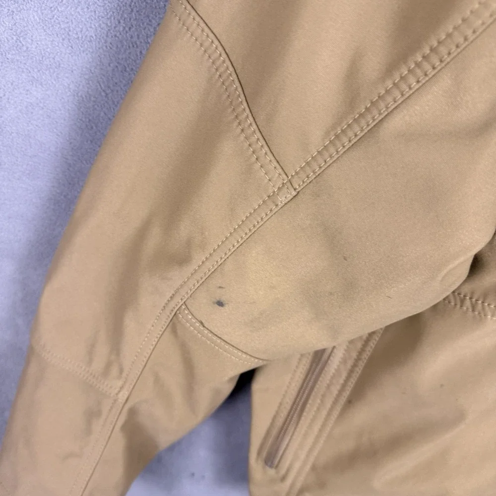 Ariat Rebar Jacket Mens Large Brown Softshell Full Zip Lined Workwear‎ Outdoor